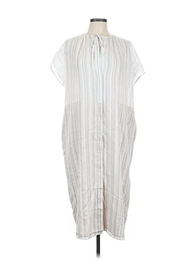 Pre-owned Vince Casual Dress In Silver