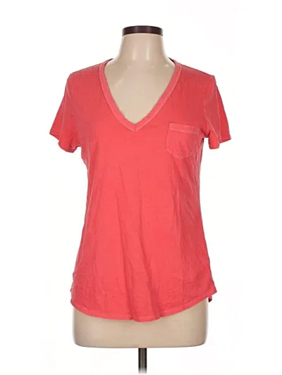 Pre-owned Gap Short Sleeve T-shirt In Red