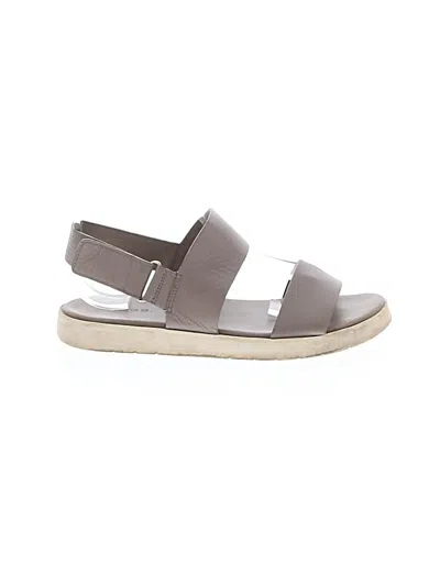 Pre-owned Vince Sandals In Gray