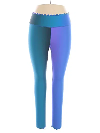 Pre-owned Ivl Collective Yoga Pants In Blue
