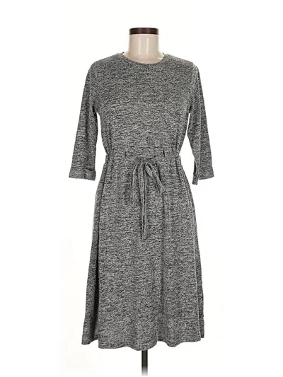 Pre-owned Asos Design Casual Dress In Gray