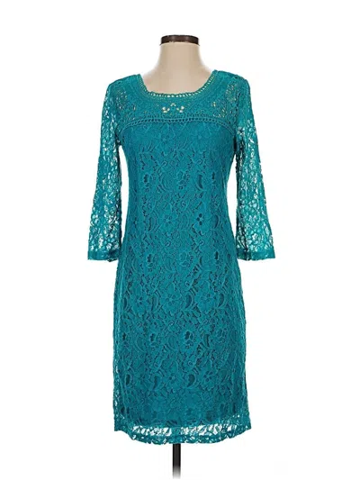 Pre-owned Versona Cocktail Dress In Blue