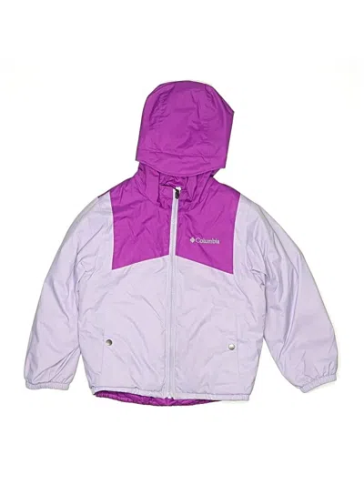 Pre-owned Columbia Kids' Jacket In Purple