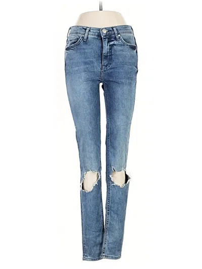 Pre-owned Free People Jeans In Blue