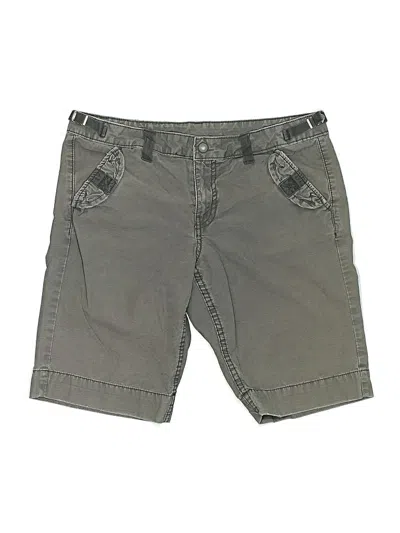 Pre-owned Lucky Brand Khaki Shorts In Gray