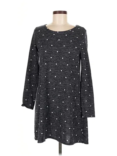 Pre-owned 12pm By Mon Ami Casual Dress In Gray