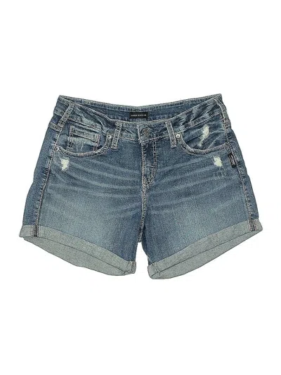 Pre-owned Silver Jeans Co. Denim Shorts In Blue