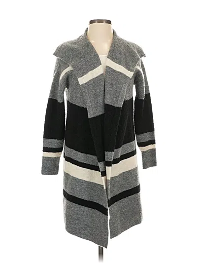 Pre-owned Caslon Cardigan Sweater In Gray