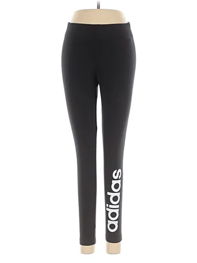 Pre-owned Adidas Originals Leggings In Black