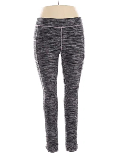 Pre-owned Lands' End Active Pants In Gray