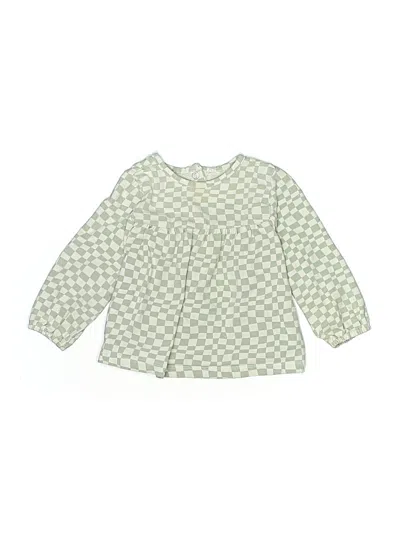 Pre-owned Focus Kids' Long Sleeve T-shirt In Green