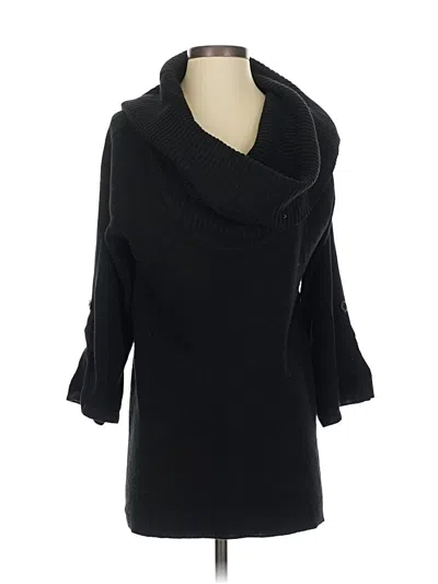 Pre-owned Kenneth Cole New York Turtleneck Sweater In Black