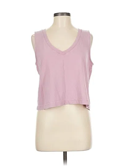 Pre-owned Z Supply Sleeveless T-shirt In Pink