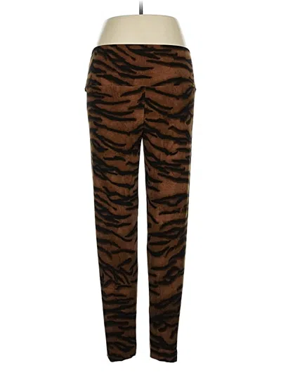 Pre-owned Norma Kamali Casual Pants In Brown