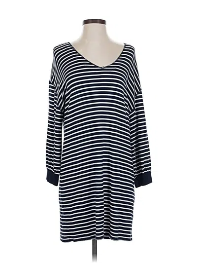 Pre-owned Gap 3/4 Sleeve T-shirt In Blue