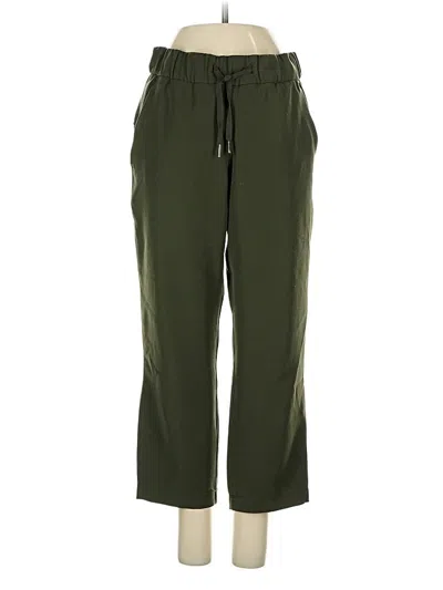 Pre-owned Lululemon Athletica Casual Pants In Green