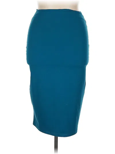 Pre-owned Susana Monaco Casual Skirt In Blue