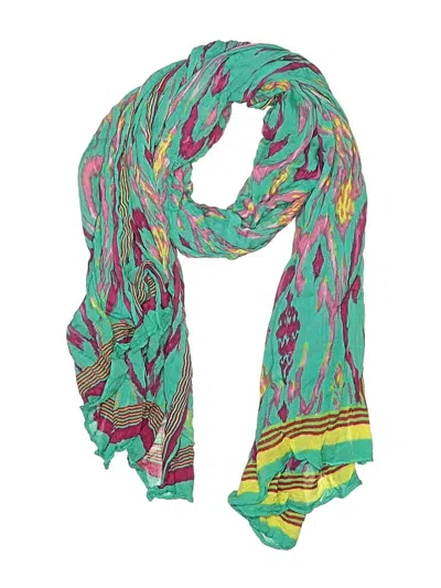 Pre-owned Unbranded Scarf In Blue