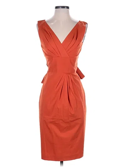 Pre-owned Max Mara Cocktail Dress In Orange