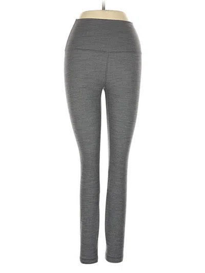 Pre-owned Lululemon Athletica Active Pants In Gray