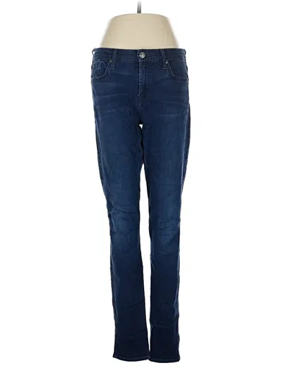 Pre-owned 7 For All Mankind Jeans In Blue