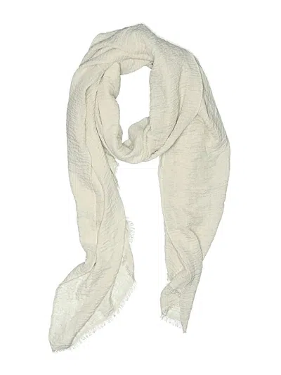 Pre-owned H&m Scarf In White