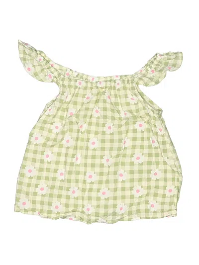 Pre-owned Jumping Beans Kids' Sleeveless Blouse In Green