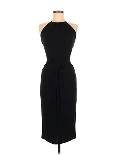 Pre-owned Michael Kors Collection Cocktail Dress In Black