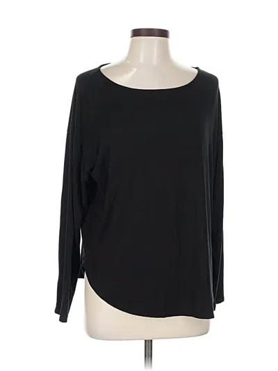 Pre-owned Papaya 3/4 Sleeve T-shirt In Black