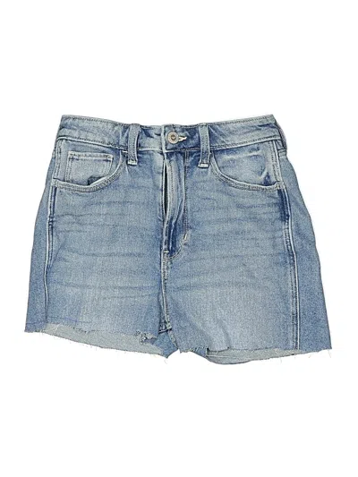 Pre-owned Hollister Denim Shorts In Blue