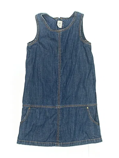 Pre-owned Baby Gap Kids' Dress In Blue
