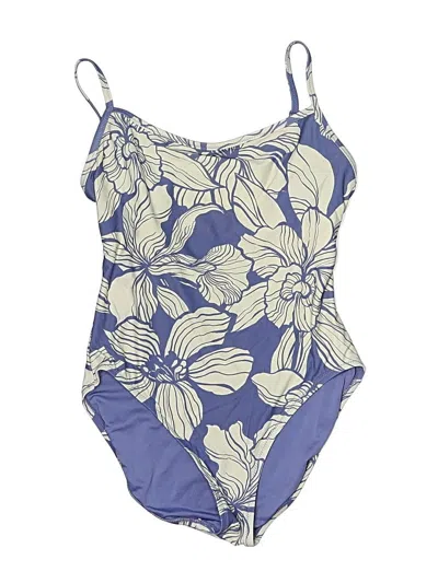 Pre-owned Gap One Piece Swimsuit In Blue