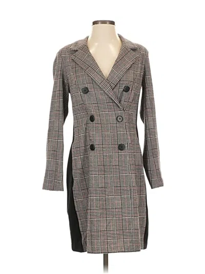 Pre-owned Donna Morgan Casual Dress In Gray