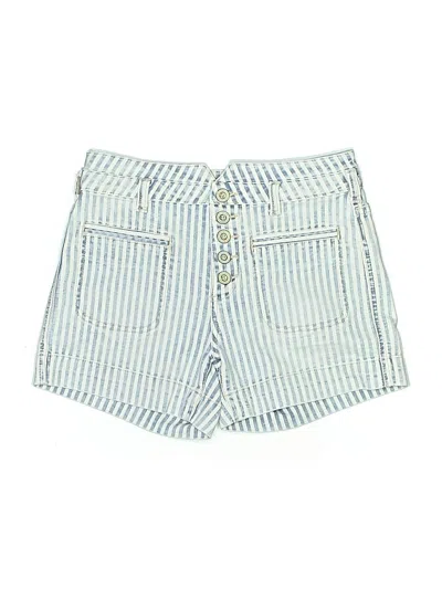 Pre-owned Pilcro By Anthropologie Denim Shorts In Blue