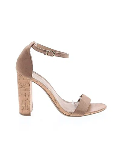 Pre-owned Merona Heels In Brown