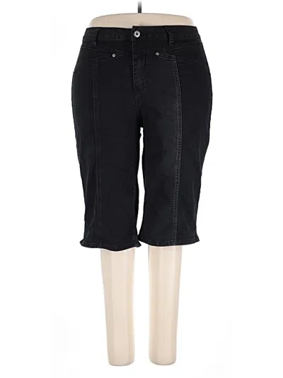 Pre-owned Ashley Stewart Jeggings In Black