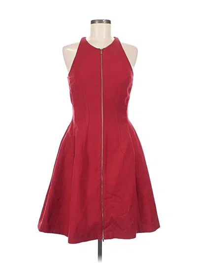 Pre-owned Bcbgmaxazria Cocktail Dress In Red