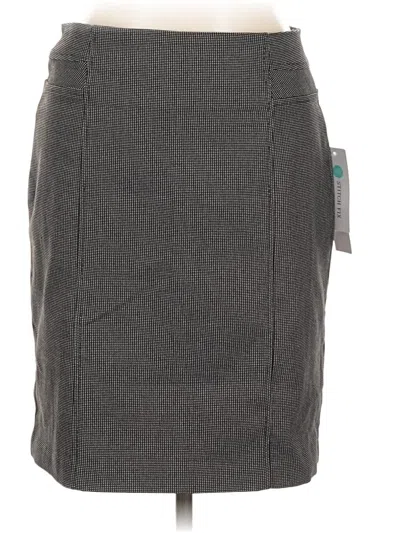 Tribal Casual Skirt In Black