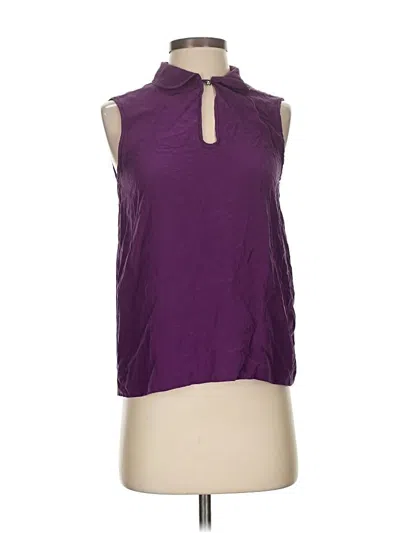 Pre-owned Kate Spade New York Sleeveless Blouse In Purple