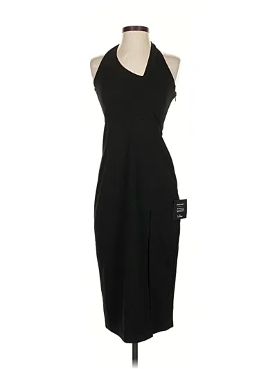 Pre-owned Lulus Cocktail Dress In Black