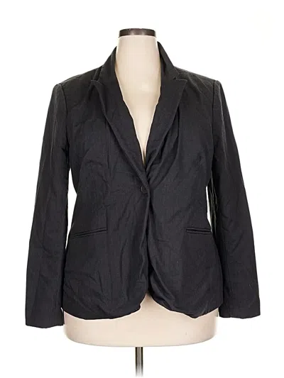 Pre-owned Liz Claiborne Blazer Jacket In Black