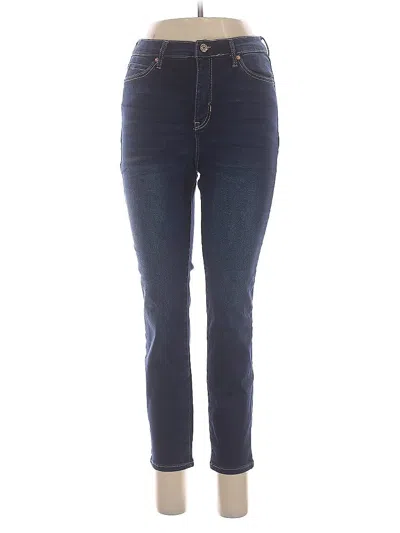 Pre-owned Nicole Miller Jeggings In Blue