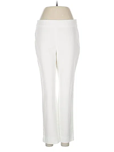 Pre-owned Talbots Dress Pants In White