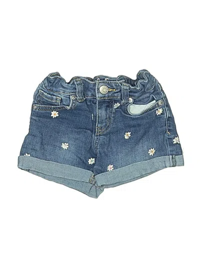 Pre-owned Cat & Jack Kids' Denim Shorts In Blue