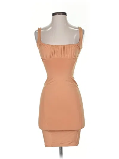 Oh Polly Cocktail Dress In Brown