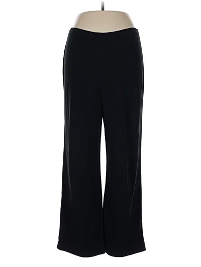 Pre-owned Joseph Ribkoff Dress Pants In Black