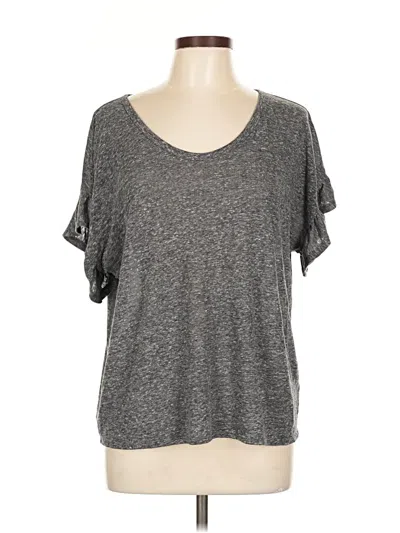 Pre-owned Gap Short Sleeve T-shirt In Gray