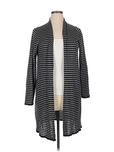 Pre-owned Eileen Fisher Cardigan Sweater In Gray