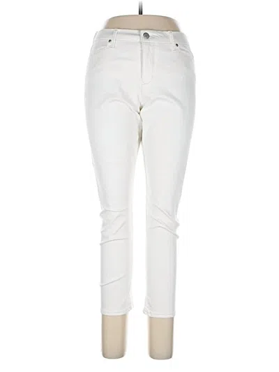 Pre-owned Bandolino Jeans In White