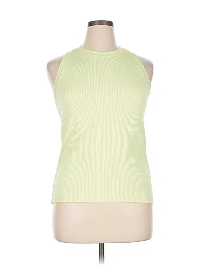Pre-owned Calia By Carrie Underwood Sleeveless T-shirt In Green